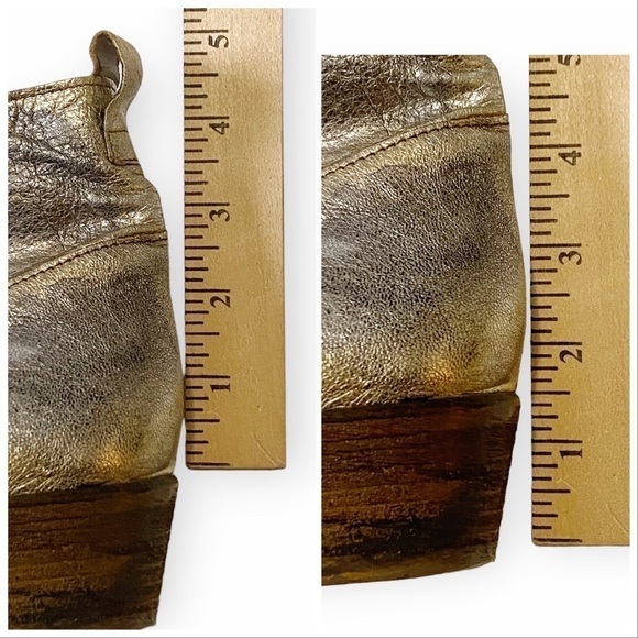 Elena Iachi Ankle boots‎ in Distressed Metallic leather, Size 37EU - Picture 13 of 14